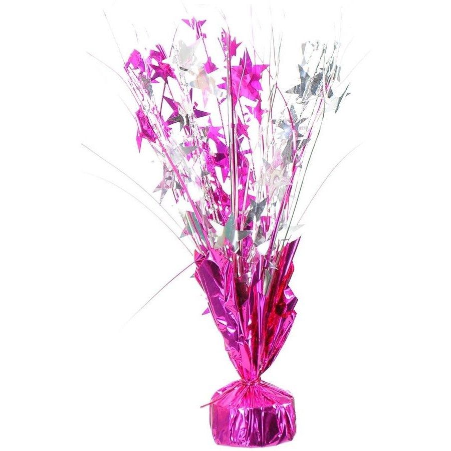 Neon Pink 15" Star Balloon Weight