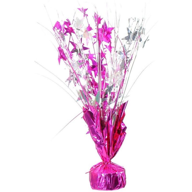 Neon Pink 15" Star Balloon Weight