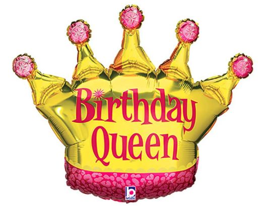 162 Balloon Birthday Queen