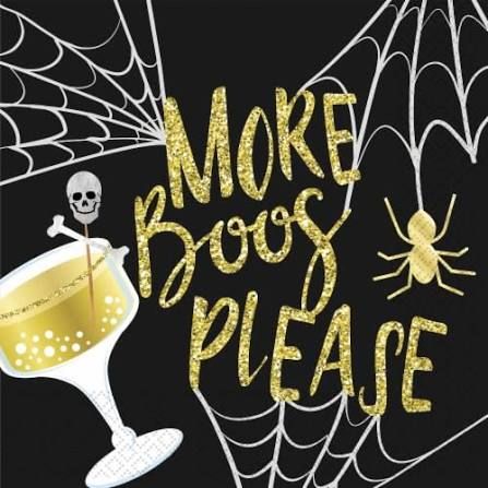 Boo Bash Cocktail Napkins 16Ct