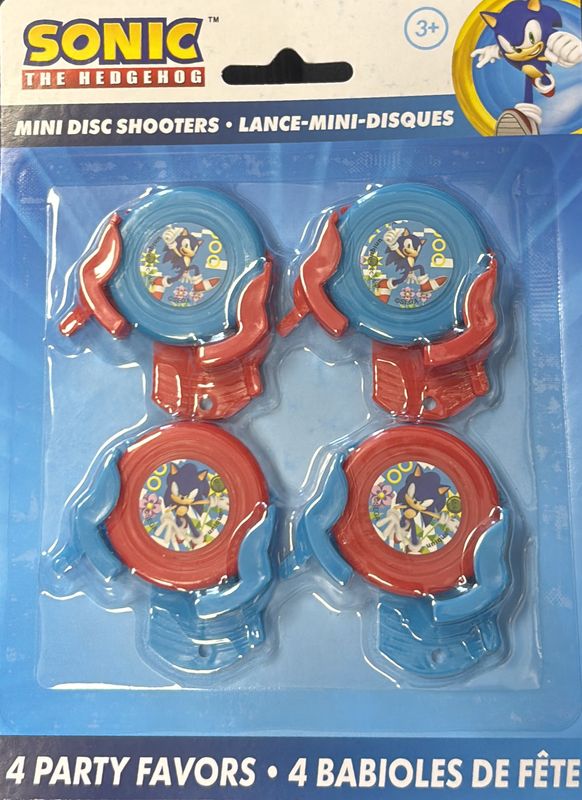 SONIC PARTY FAVOR DISCS