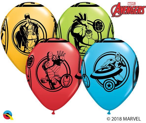 Marvel Avengers - Latex Balloon 11" 25Ct