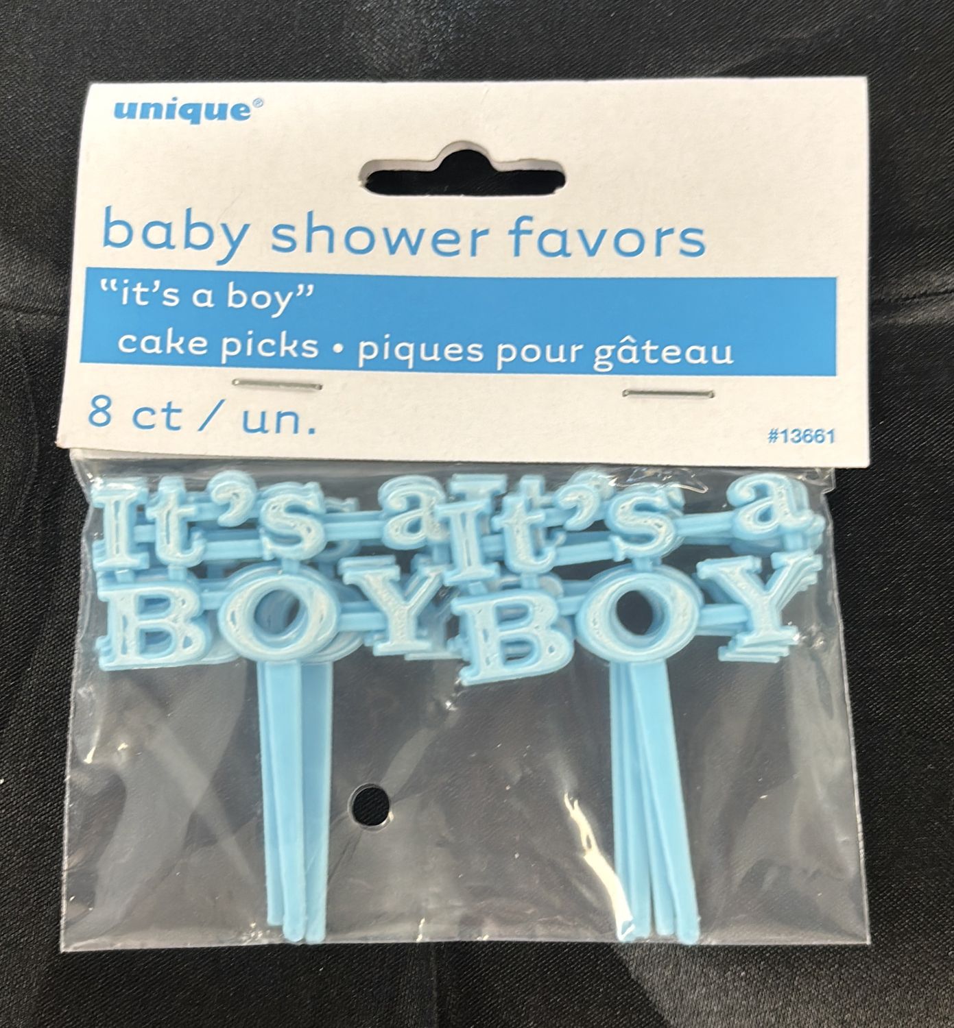 ITS A BOY CUPCAKE TOPPERS
