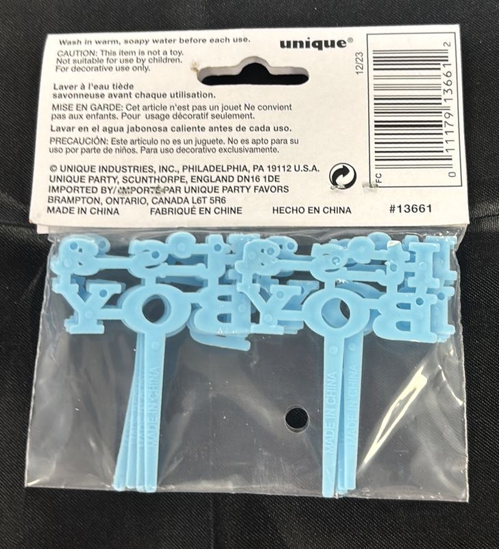 Its A Boy Cupcake Toppers
