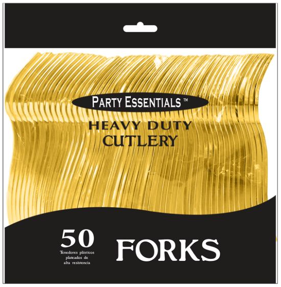 GOLD FORKS 50CT