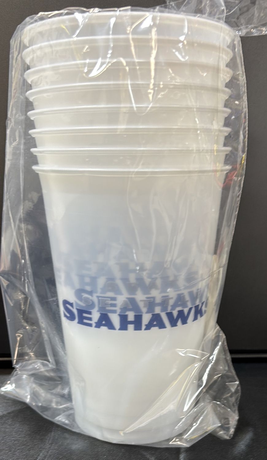 SEATTLE SEAHAWKS NFL PLASTIC CUPS