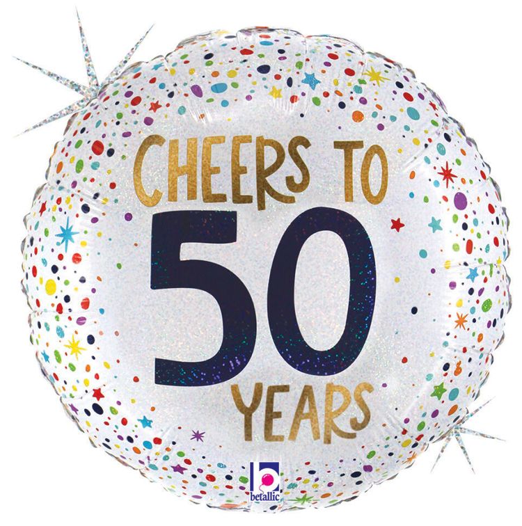 187 BALLOON CHEERS TO 50