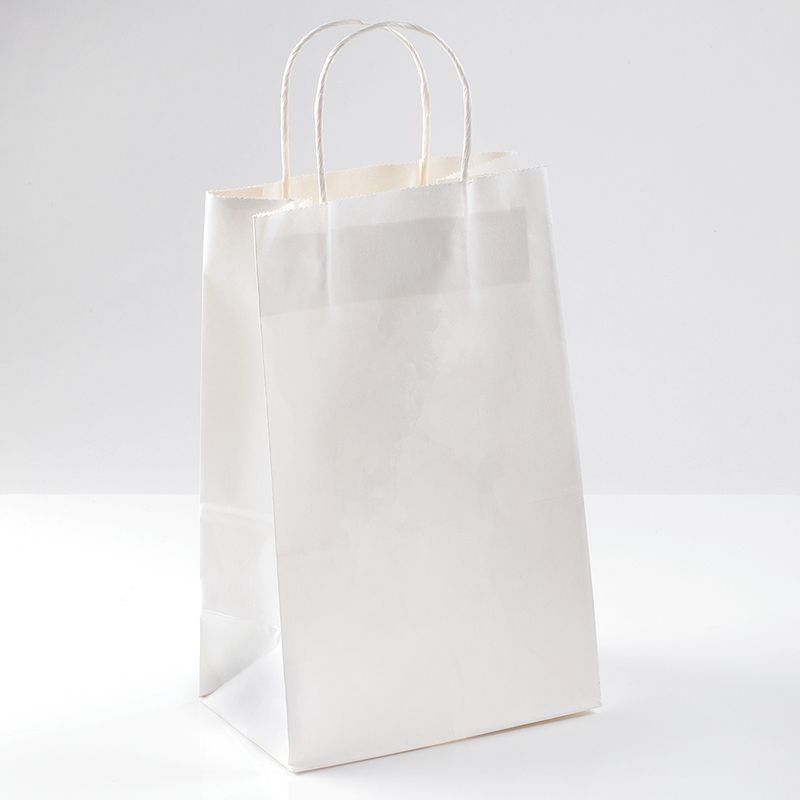 White Paper Tote 8Ct 7X11