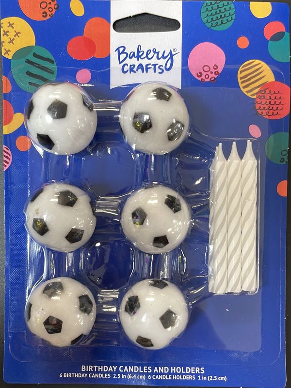 SOCCER CANDLE HOLDER