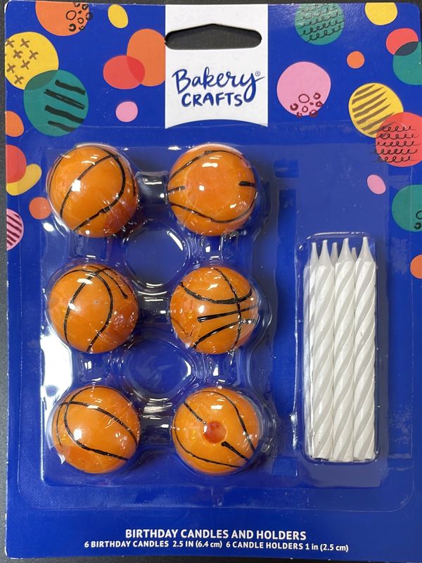 BASKETBALL CANDLE HOLDER