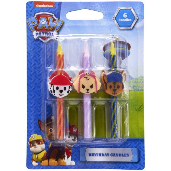 Paw Patrol Icon Licensed Candles