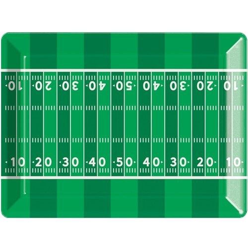 FOOTBALL FIELD FOOD TRAY