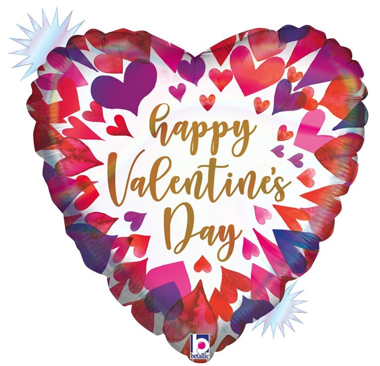 18" OPAL OMBRE VALENTINE