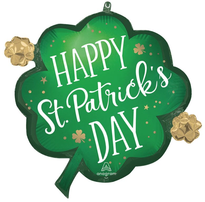 24" SATIN LUCKY SHAMROCK