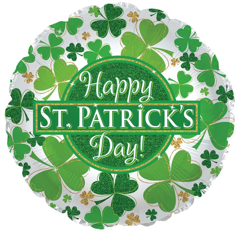 17" ST PATRICK'S DAY CLOVER