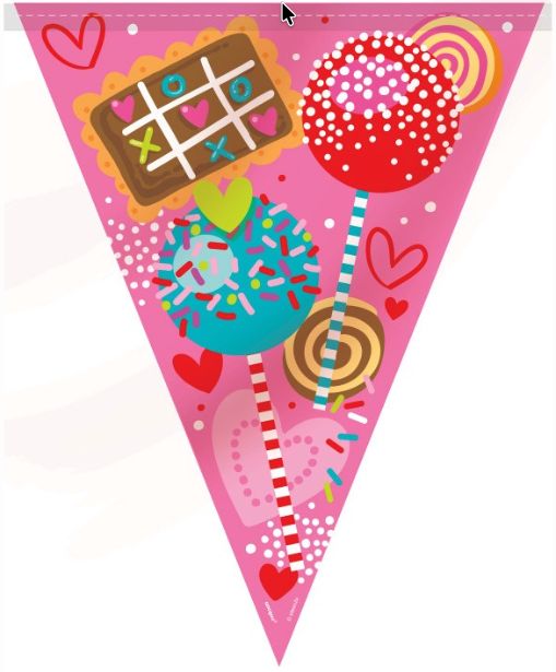 SWEETS FLAG BANNER  12FT