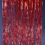 Red Foil Backdrop 40"X10'