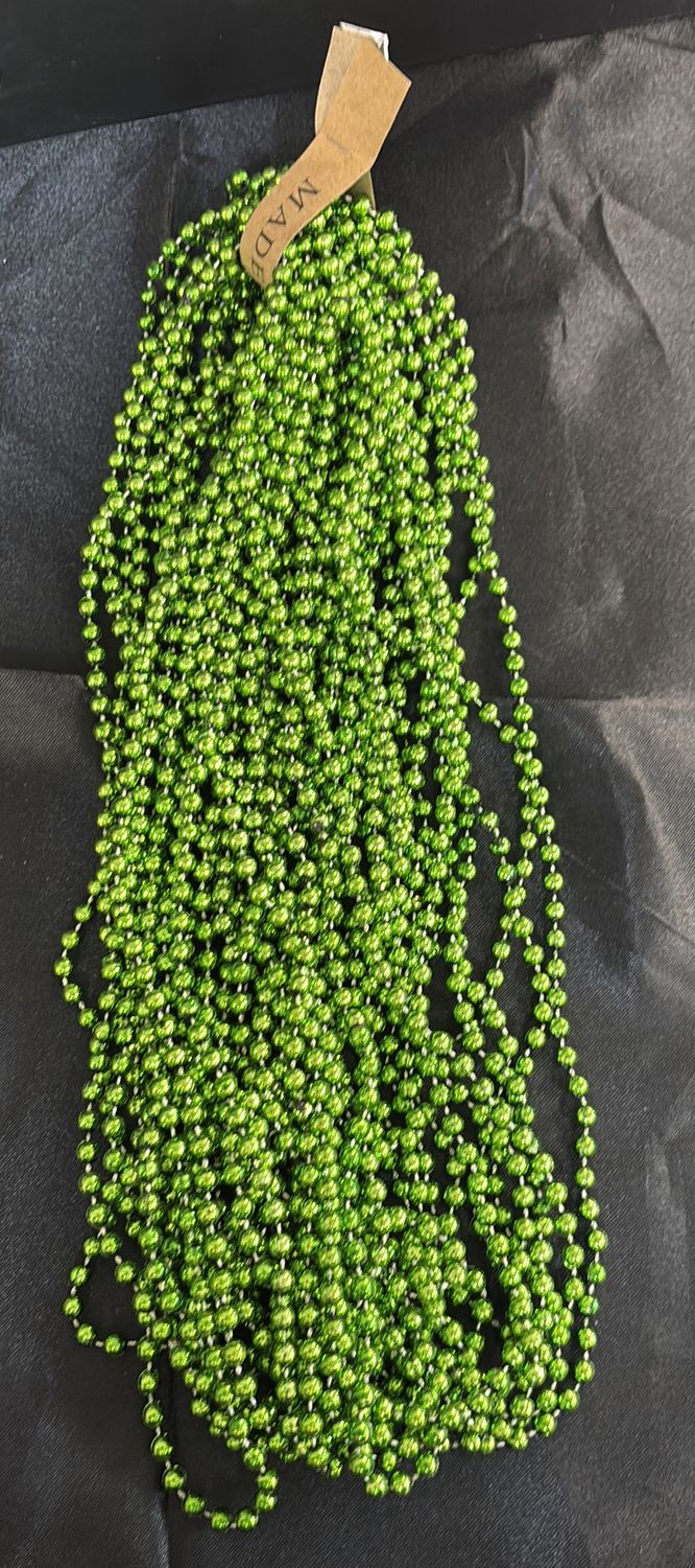 ST. PATRICK'S DAY GREEN NECKLACE 25CT