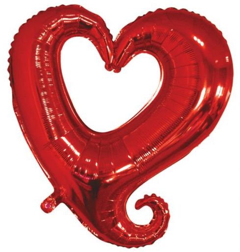 36" RED HEART MYLAR