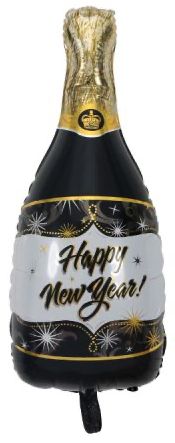 40" HNY CHAMPAGNE BOTTLE