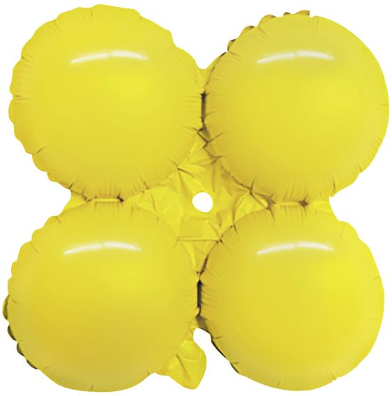 YELLOW  ROUND QUAD 17"