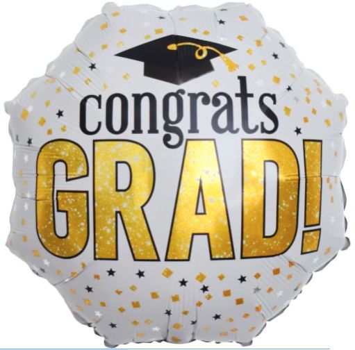CONGRATS GRADUATE 18" BALLOON