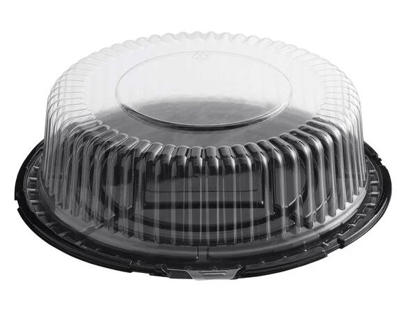 10" HIGH DOME CAKE DISPLAY CONTAINER W LID