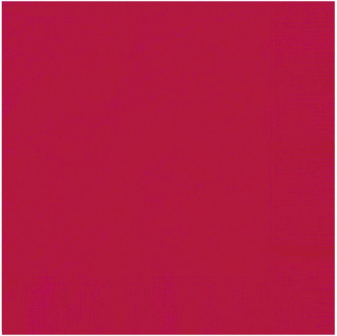 RUBY RED BEVERAGE NAPKIN 40CT