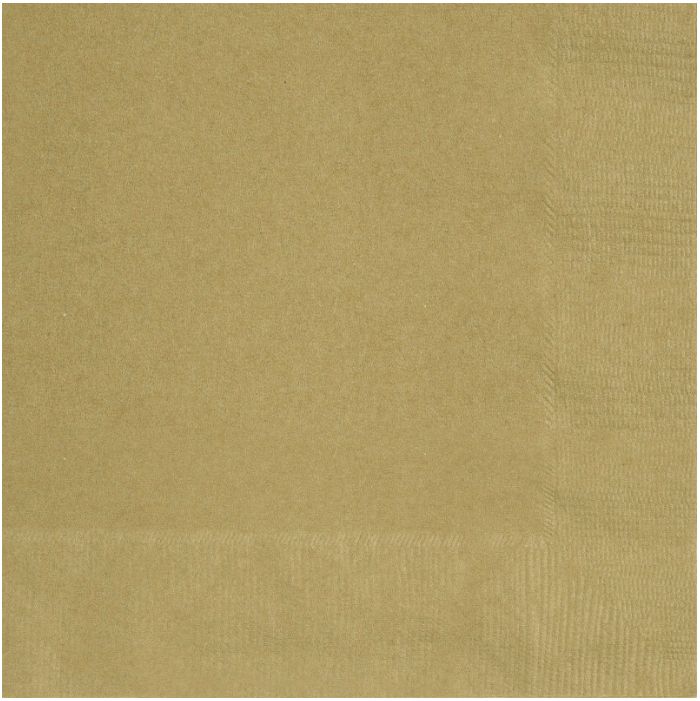 GOLD LUNCHEON NAPKINS 40CT