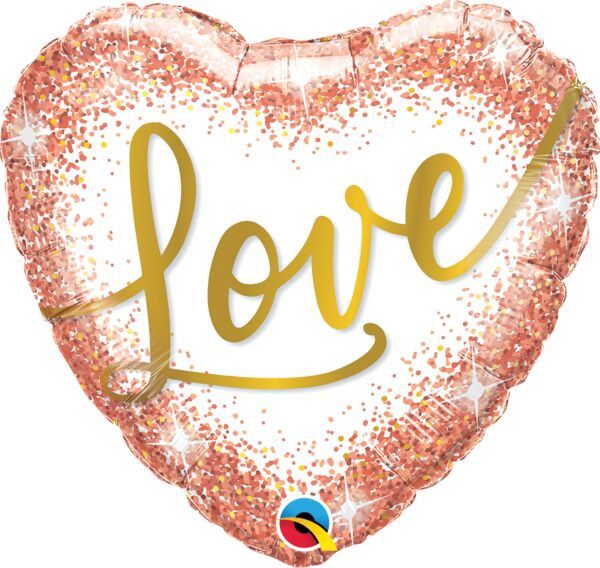 Heart Love Foil Balloons