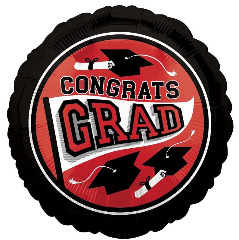 G53 CONGRATS GRAD! BURGUNDY