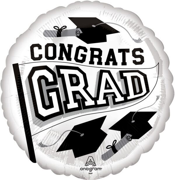 G64 Congrats Grad! White