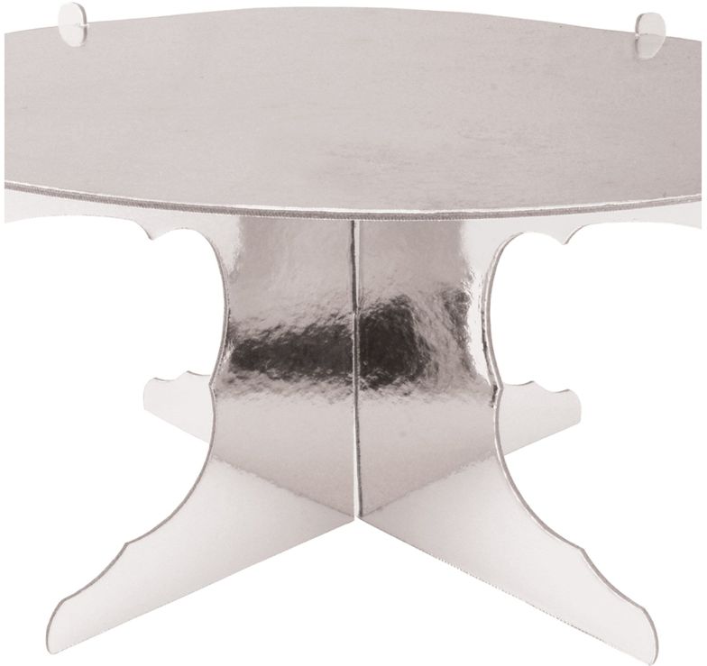 Silver Metallic Cake Stands