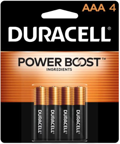 Duracell Aaa Batteries - 4Pk