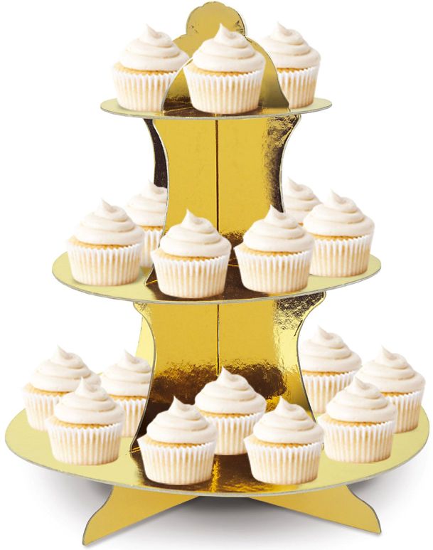 Metallic Cupcake Stand