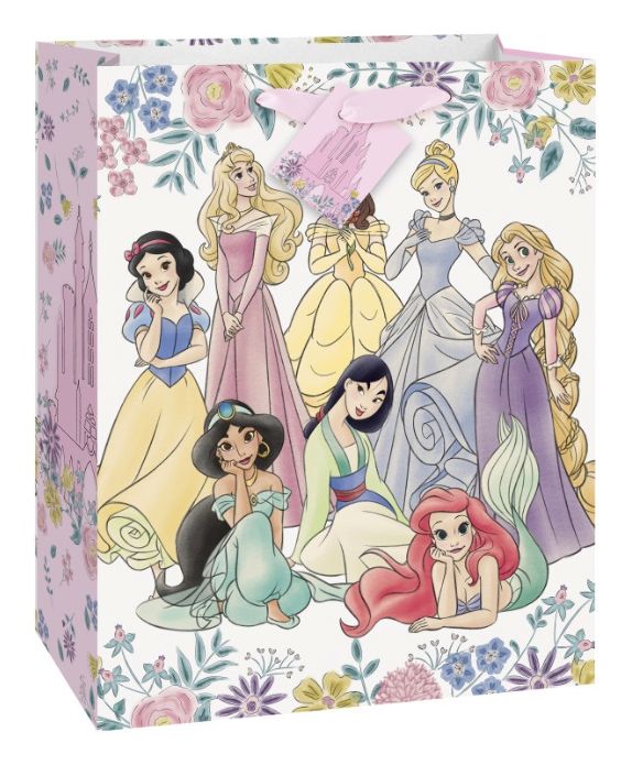 DISNEY PRINCESS PINK LARGE GIFT BAG