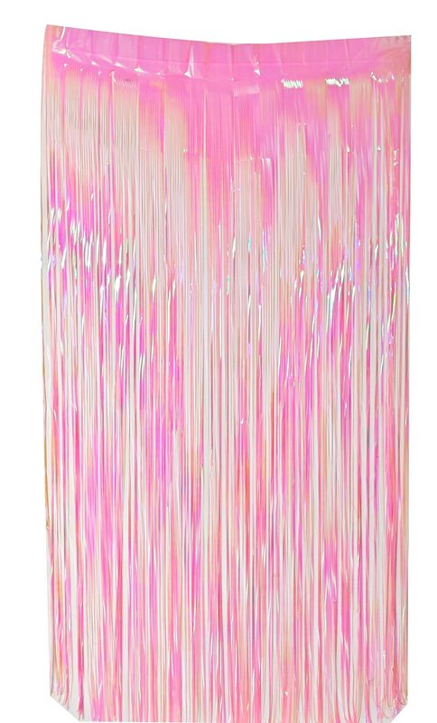 IRIDESCENT PINK CURTAIN BCKDRP 6.5'X3.25
