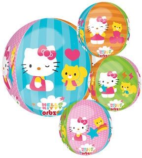 HELLO KITTY ORBZ BALLOONS 16"