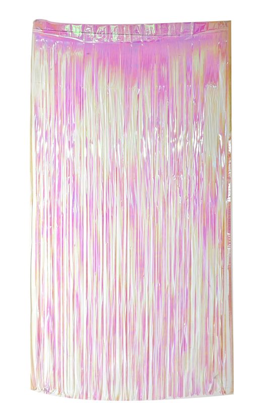 IRIDESCENT WHITE CURTAIN BCKDRP 6.5'X3.25
