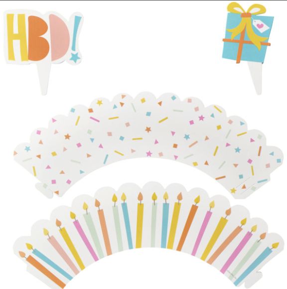 Happy Birthday Treat Wraps