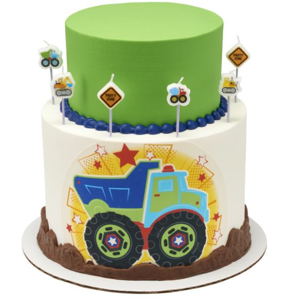 Constraction Birthday Candles 5Ct