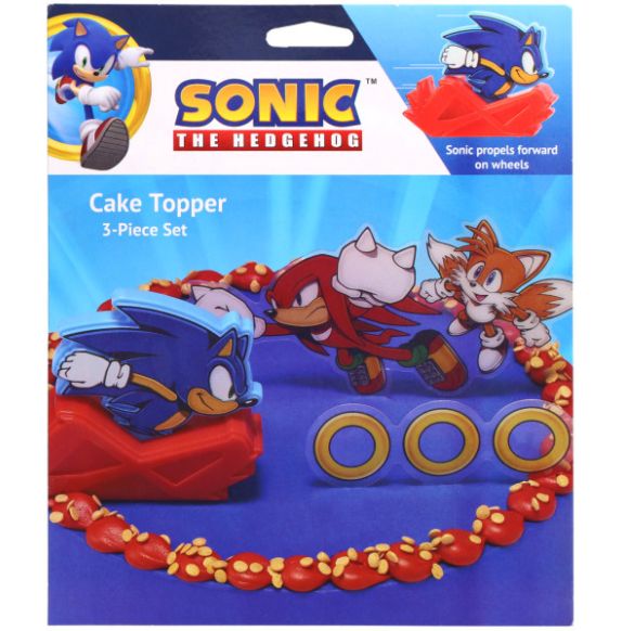 SONIC CAKE TOPPERS