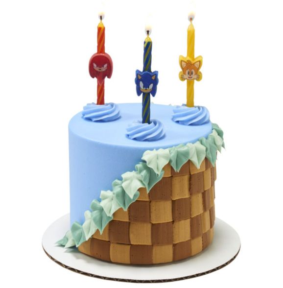 Sonic Icon Licensed Birthday Candles