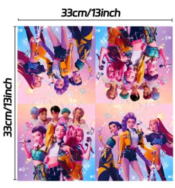Kpop Demon Hunters Napkins 20Ct