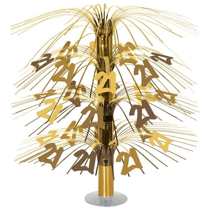"21" Cascade Centerpiece