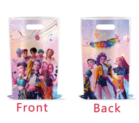 Kpop Demon Hunters Paper Gift Bag 12Ct