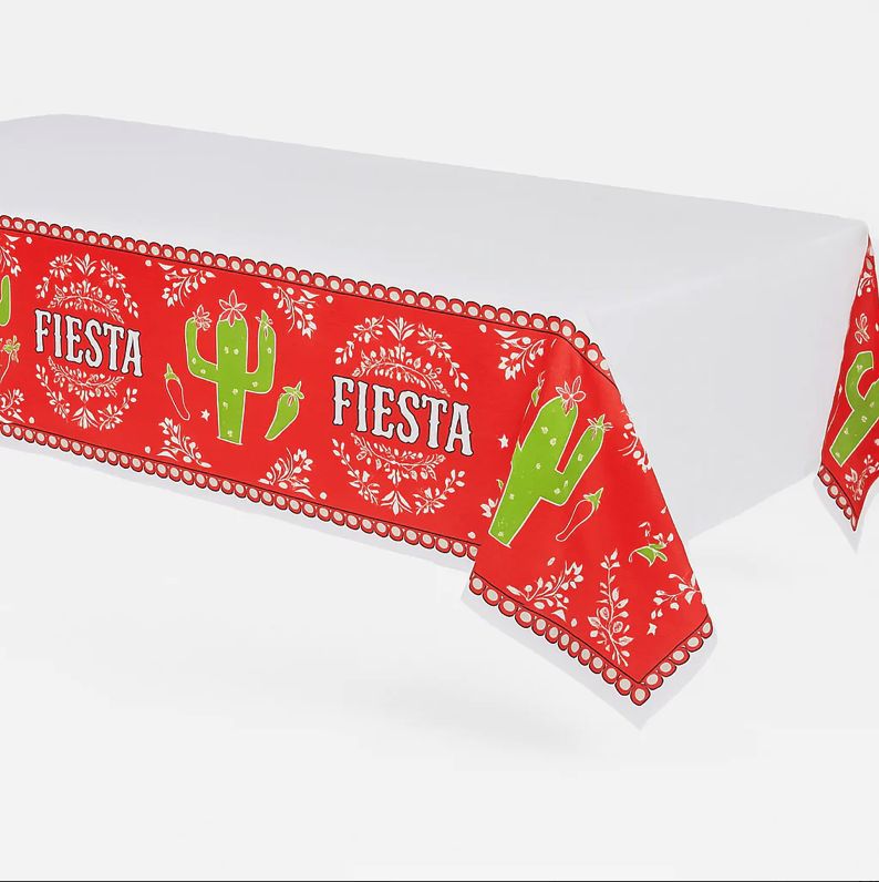 FIESTA PAPER PICADO TABLECOVER