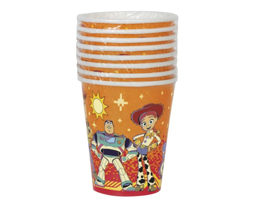DISNEY TOY STORY 5 9OZ PAPER PARTY CUPS 8CT