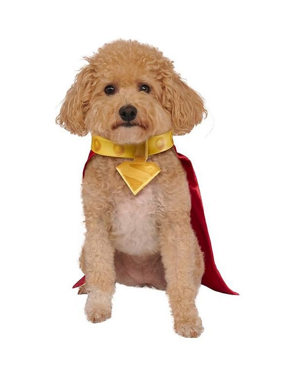 Krypto Pet Cape N Collar Small