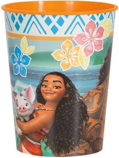 Moana 16Oz Plastic Stadium Cup